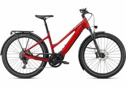 Specialized Turbo Vado 5.0 Step-Through -MAASTOPYÖRÄT myymälä 95022 34 VADO 50 ST REDTNT SILREFL HERO