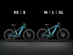 Trek Powerfly 4 Gen 3 500Wh (2023) -MAASTOPYÖRÄT myymälä MTB standover 4x3 PFM