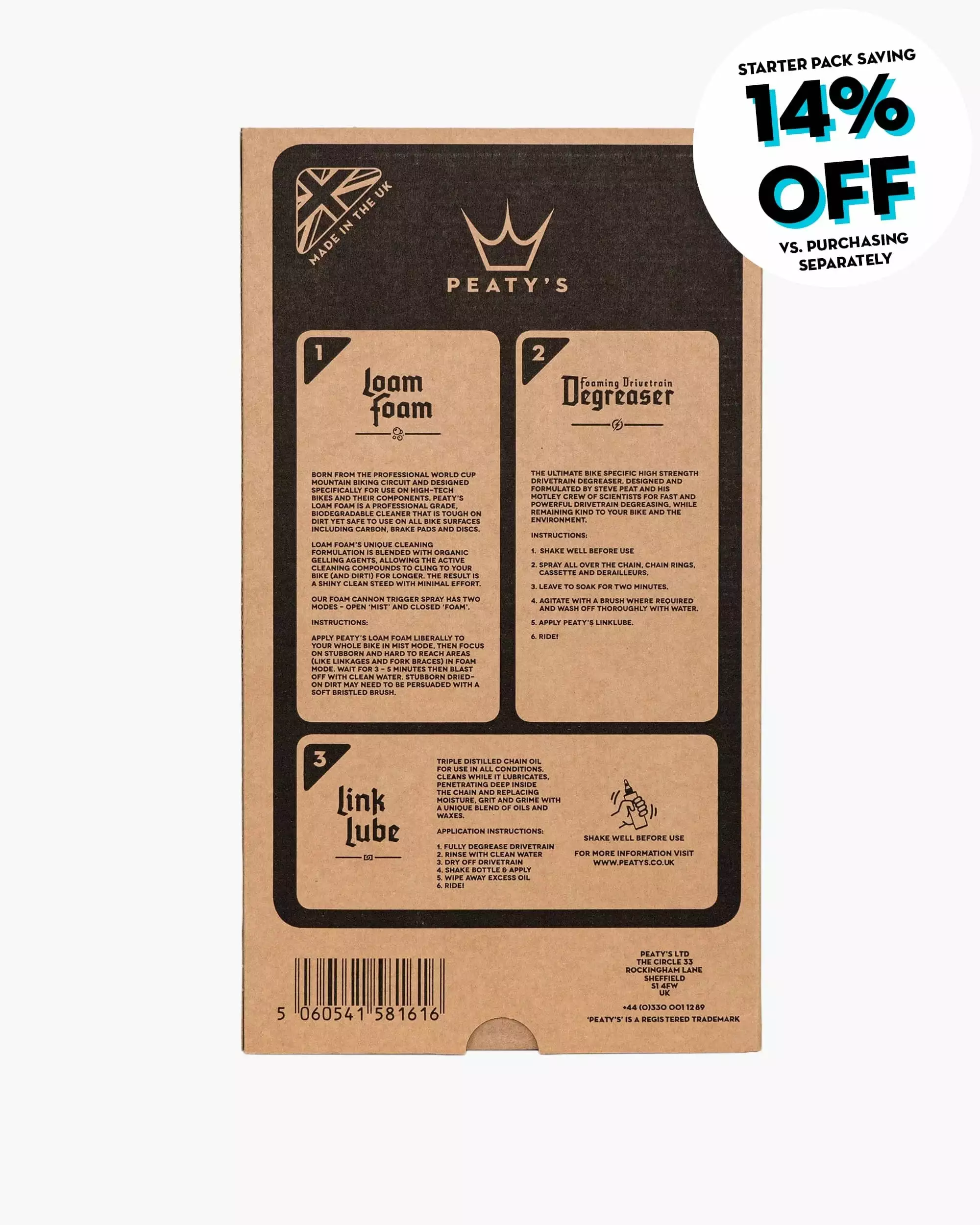 Peaty's Clean Degrease Lube Aloituspaketti 5 Peaty's Clean Degrease Lube Aloituspaketti - Image 3