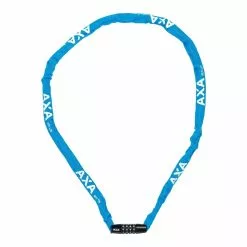 AXA Rigid 120cm Ketjulukko Koodilla, Sininen