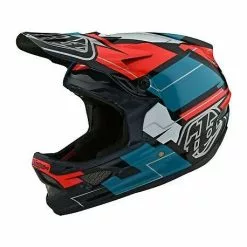 Troy Lee Designs TLD D3 Fiberlite Full Face Kypärä -MAASTOPYÖRÄT myymälä troy lee designs d3 fiberlite 2021 helmet vertigo blue red