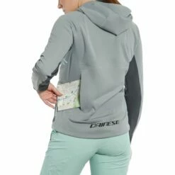 Dainese Navagio Naisten Pyöräilytakki -MAASTOPYÖRÄT myymälä dainese hg navagio women s jacket gray dark gray 1 2 1174376