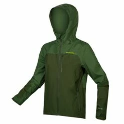 Endura SingleTrack Pyöräilytakki -MAASTOPYÖRÄT myymälä endura singletrack mens jacket 2019 forest green e9147gf front